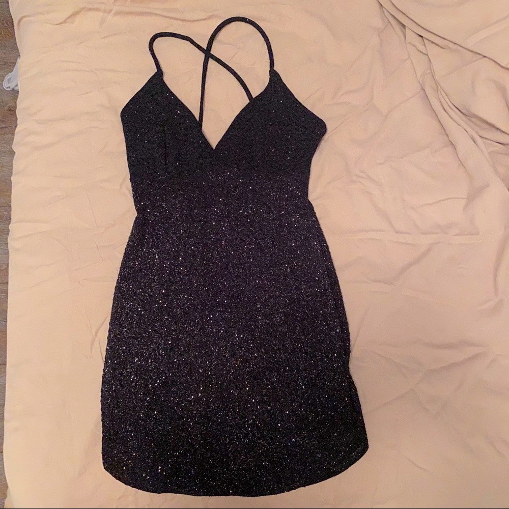Black Sparkle Dress